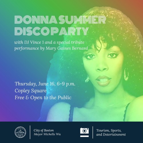 Donna Summer Disco Party at Copley Square KikiPedia Boston