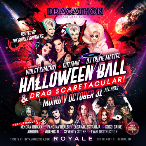 DRAGATHON Halloween Ball at Royale KikiPedia Boston